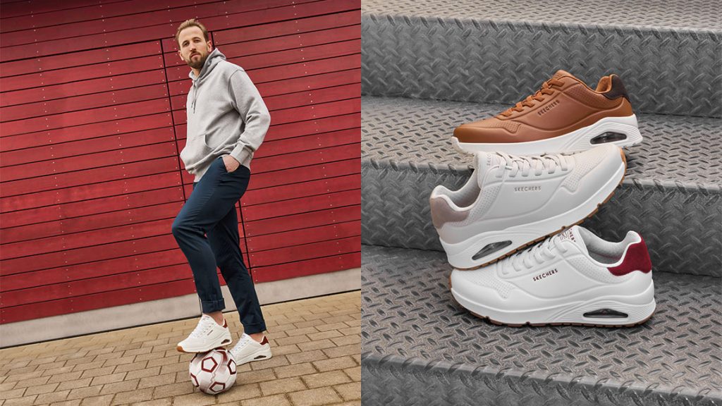 Skechers x Harry Kane: Cipők a pályán kívülre 1