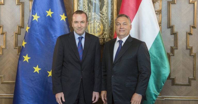 Orbán Viktor Manfred Weberről: Ahhoz van szokva, hogy utasításokat ad a Tisza Pártnak és elnökének