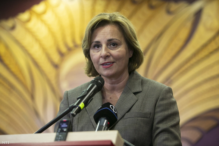 Szemereyné Pataki Klaudia kecskeméti polgármester 2024. április 19-én