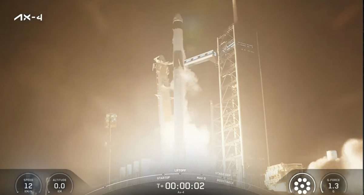 Kapu Tibor SpaceX kilövés
