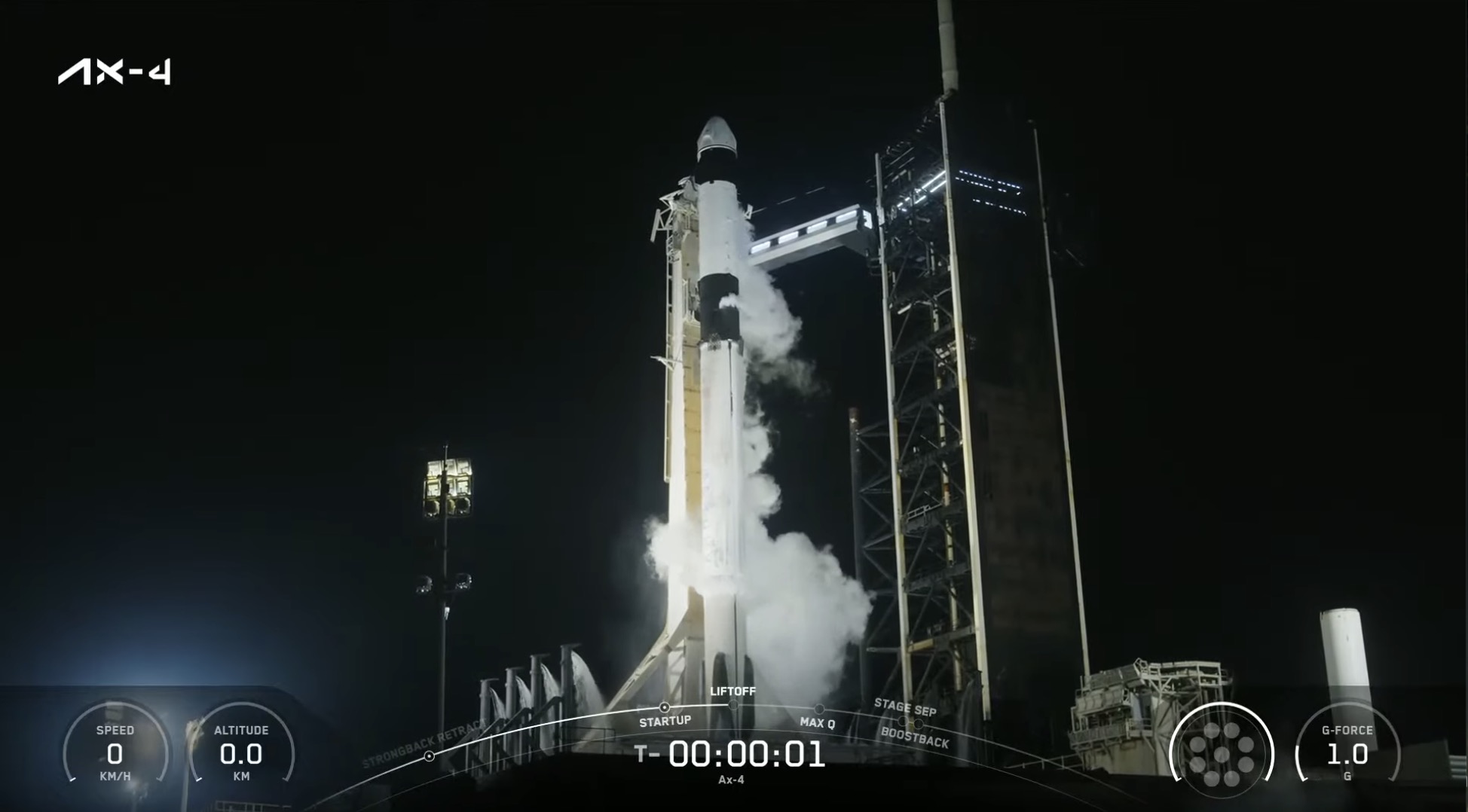 Kapu Tibor SpaceX kilövés