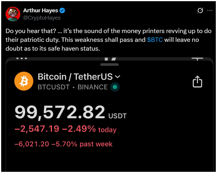100 ezer dollár alá is beesett a Bitcoin, de a szakértők szerint nincs ok pánikra