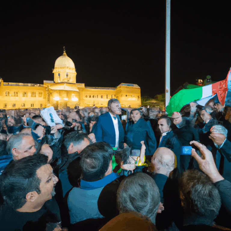 Orbán optimista a választások előtt, de feszültségek is vannak.