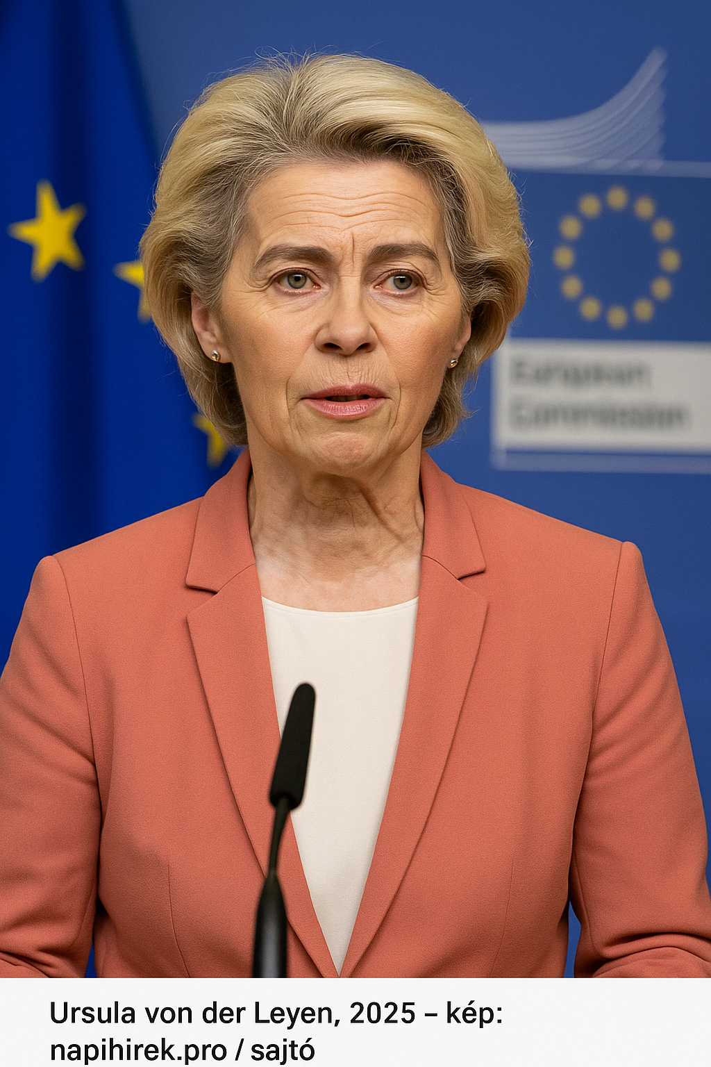 Ursula von der Leyen Brüsszelben